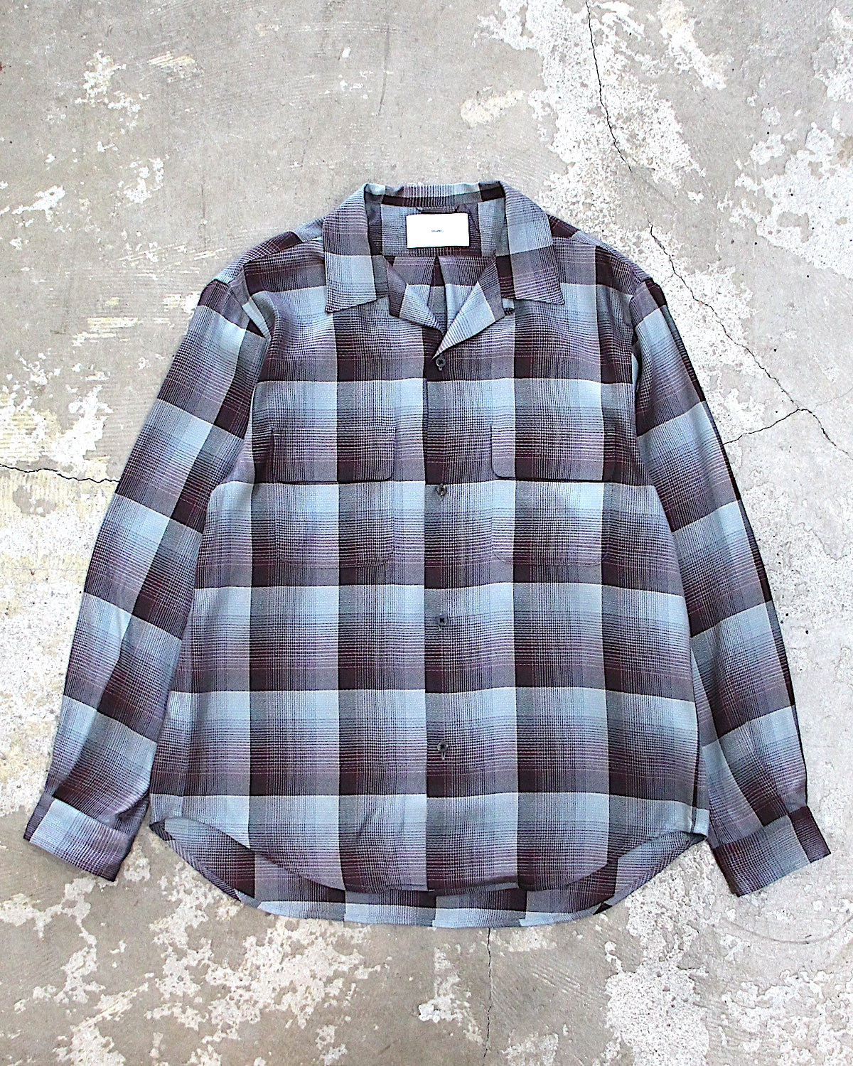 SUGARHILL / OMBRE OPEN COLLAR SHIRT – orio