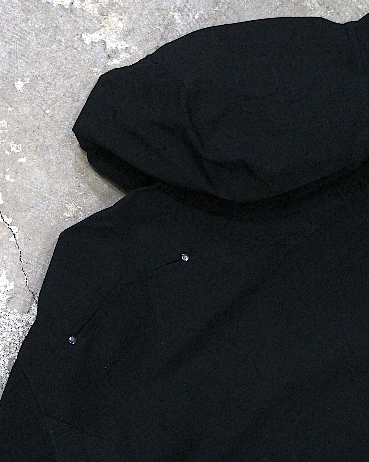 PASTOR NOVA / DIAGONAL HOODED JACKET