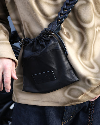 A LEATHER × NOZOKU / Exclusive Short Loop "st△△△ck"