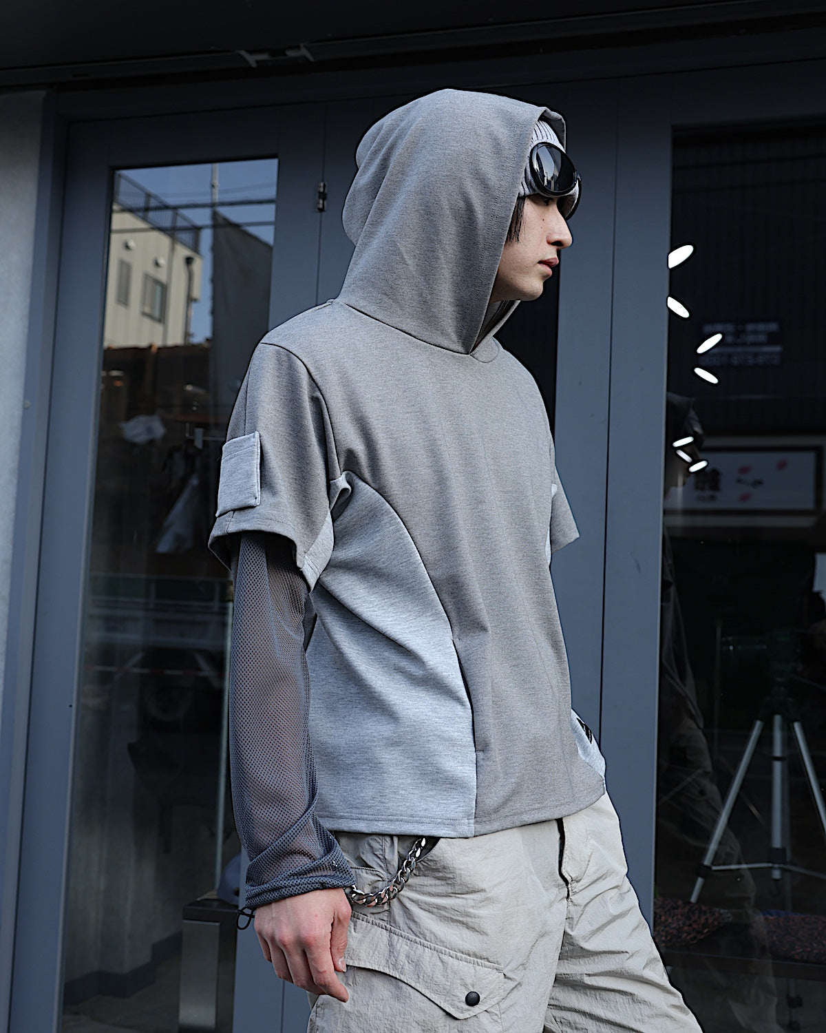 Wave of Sand / Sandy Hoody Top