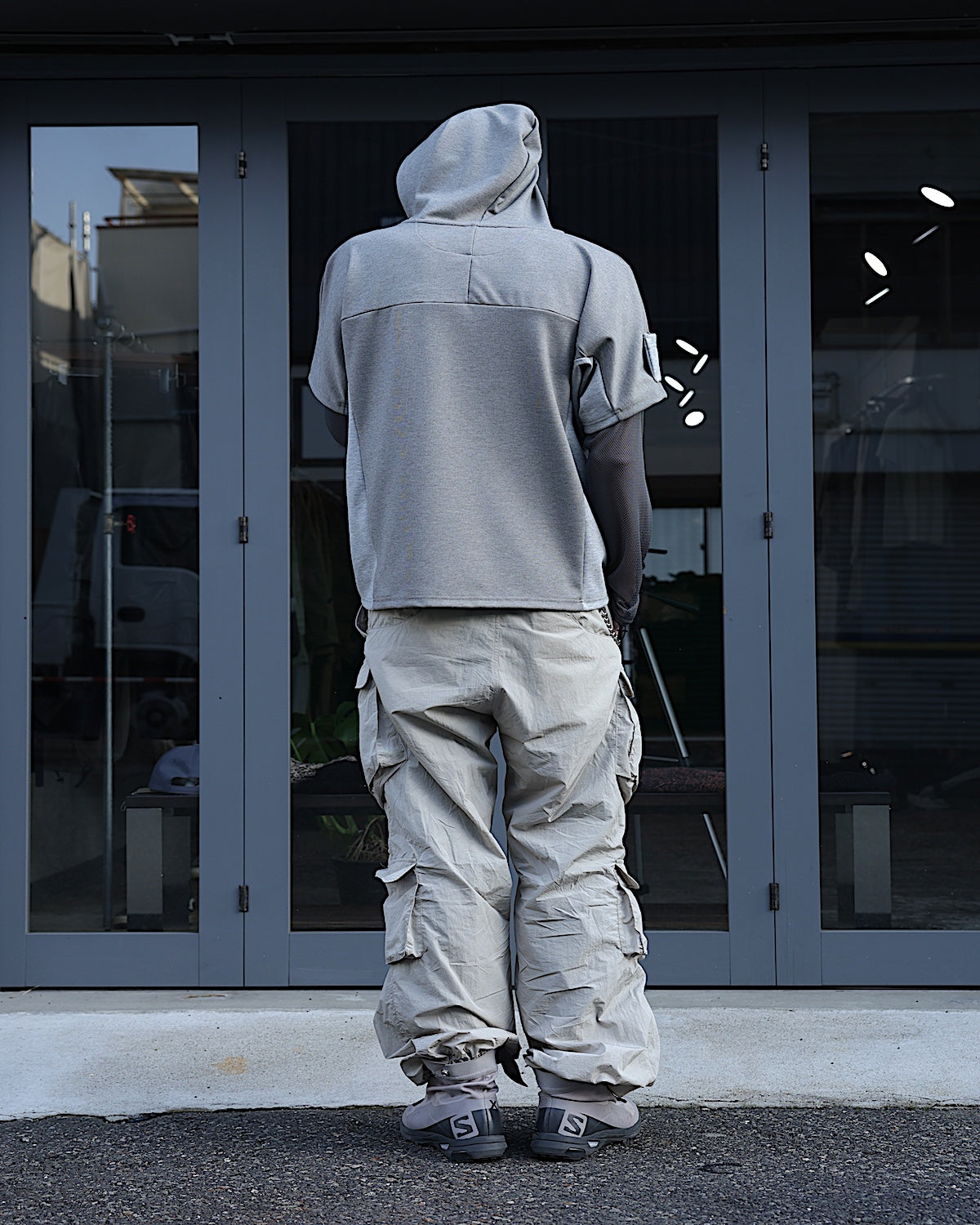 Wave of Sand / Sandy Hoody Top