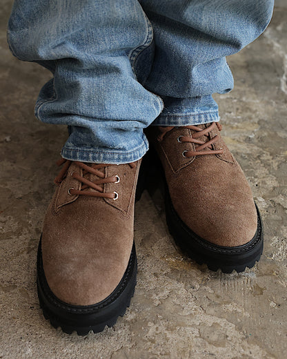 A LEATHER × KIDS LOVE GAITE / HIKING BOOTS