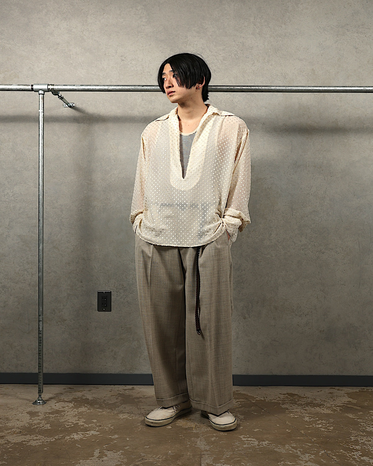 SUGARHILL / WOOL TROUSERS