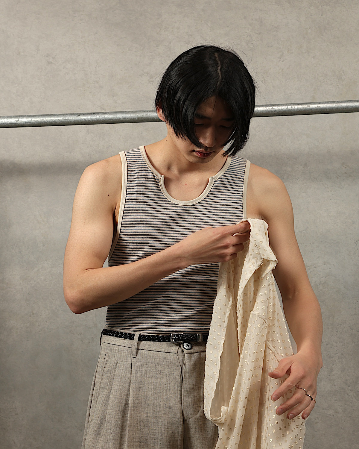 SUGARHILL / STRIPE TIGHT TANK
