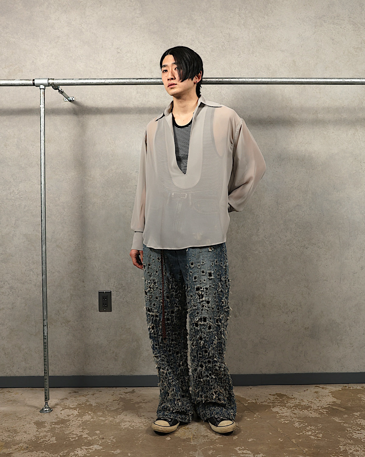 SUGARHILL / SHEER SKIPPER SHIRT