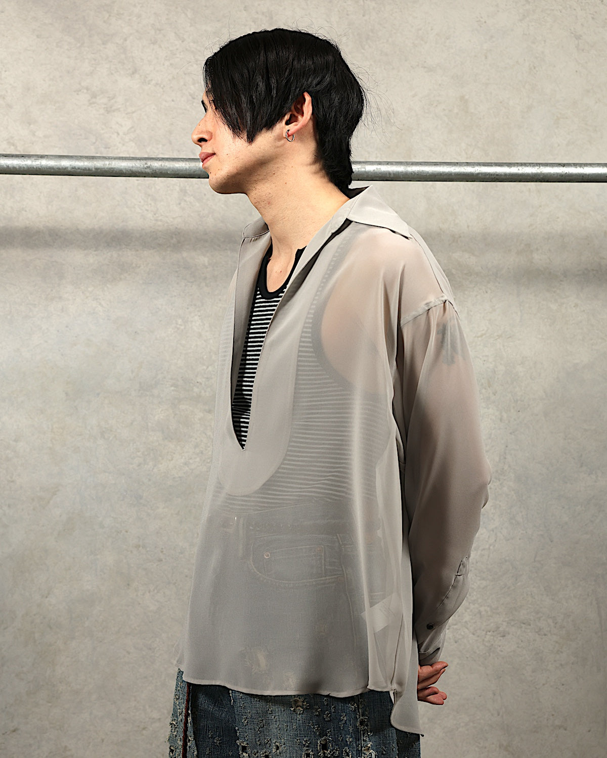 SUGARHILL / SHEER SKIPPER SHIRT