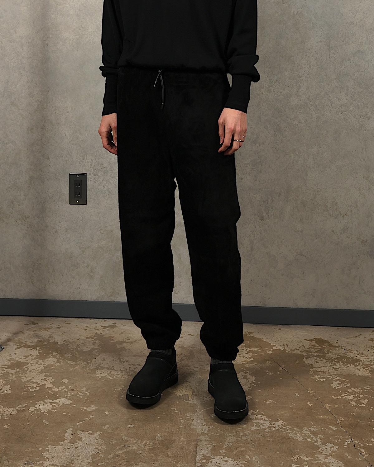 A LEATHER / Sweat Pants