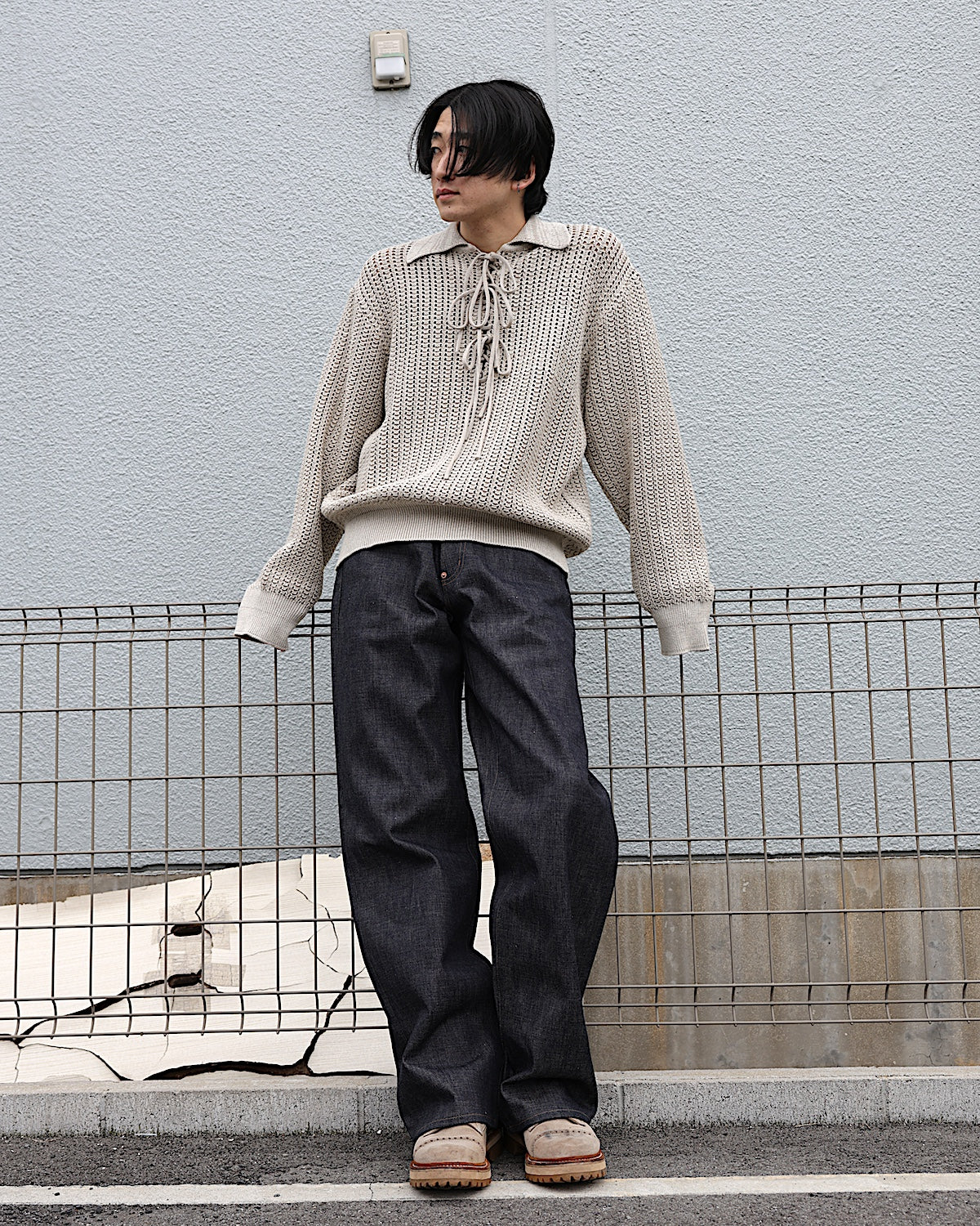 SUGARHILL / STRING KNIT PULLOVER