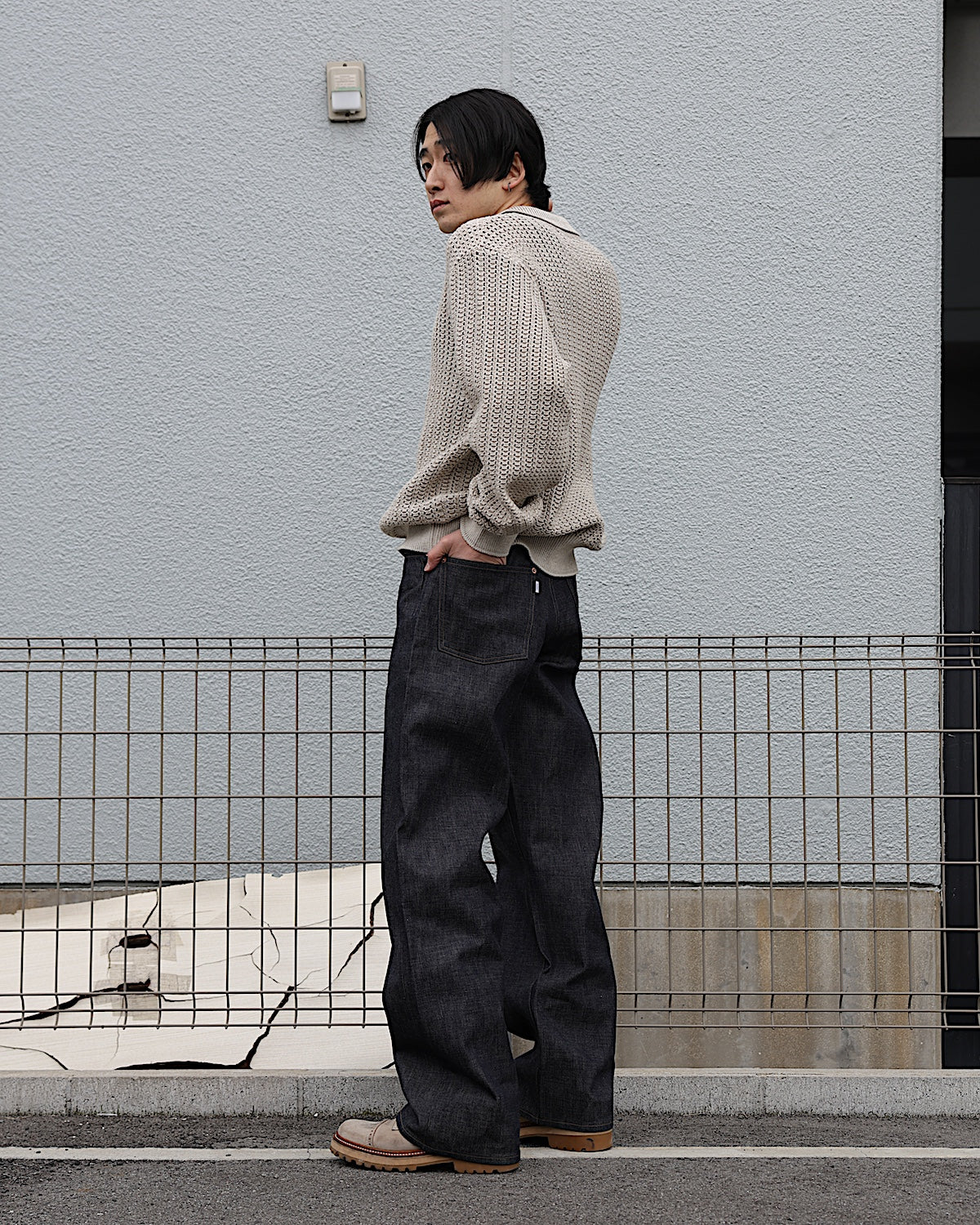 SUGARHILL / STRING KNIT PULLOVER