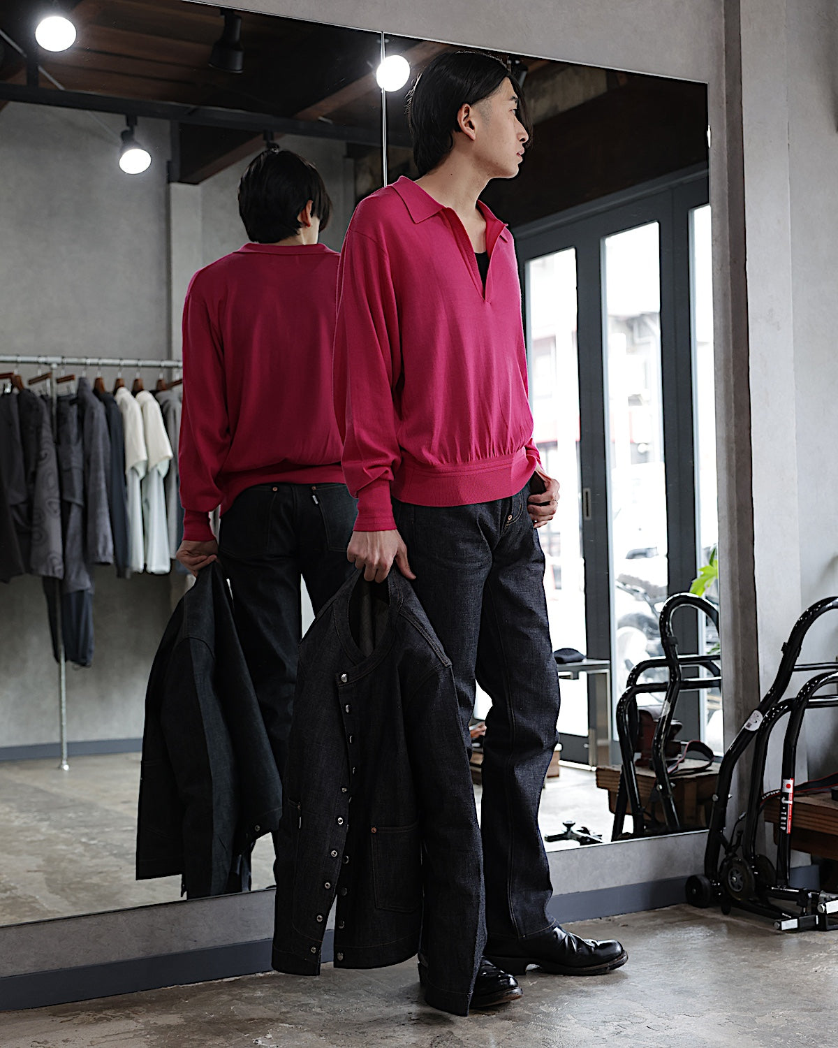 SUGARHILL / WOOL KNIT POLO