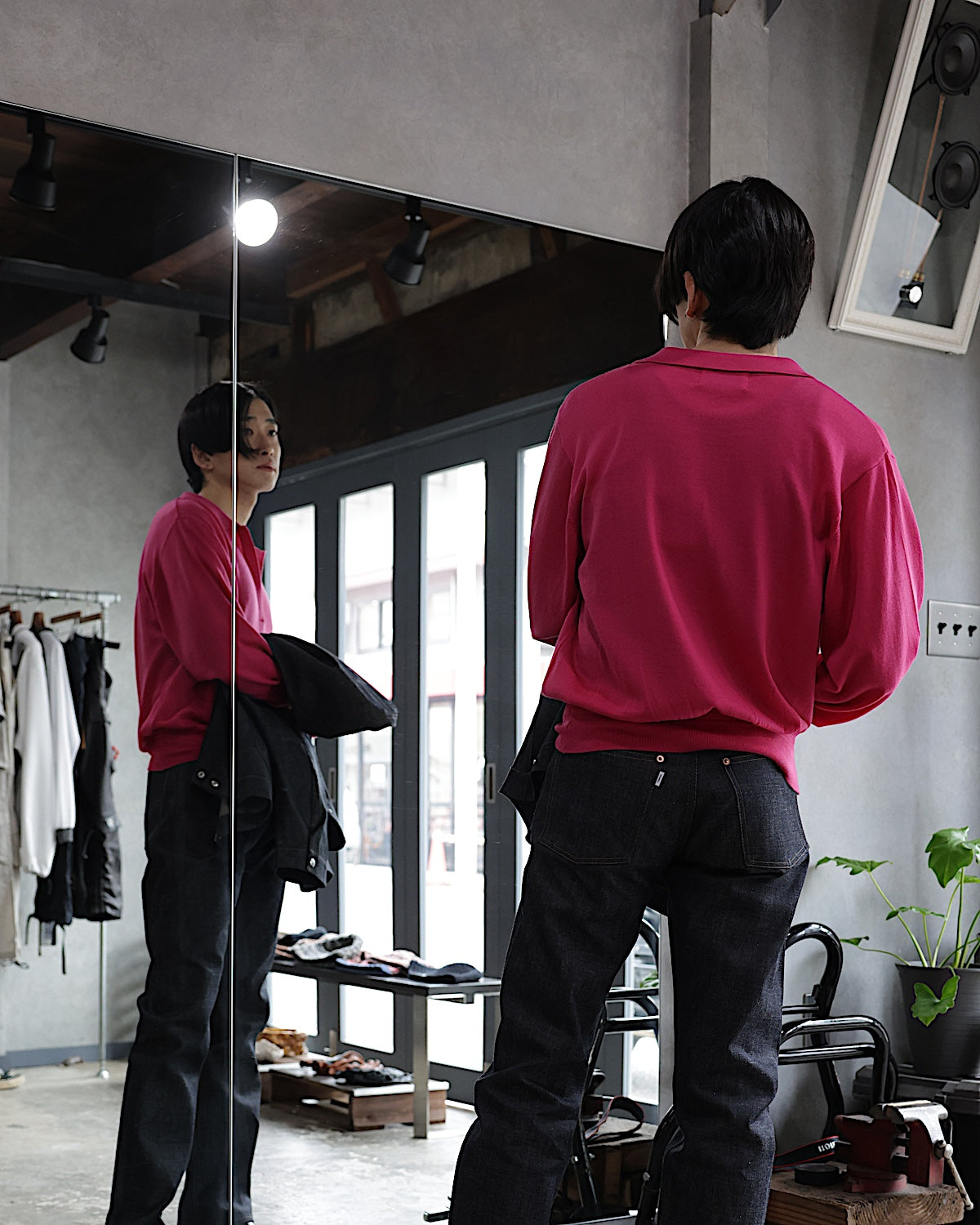 SUGARHILL / WOOL KNIT POLO