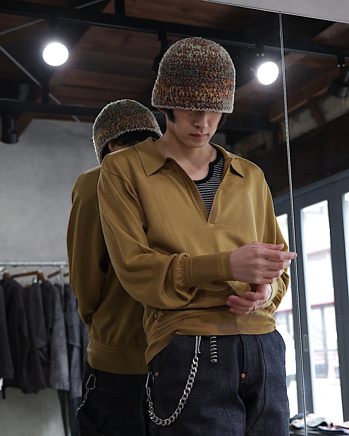 SUGARHILL / WOOL KNIT POLO