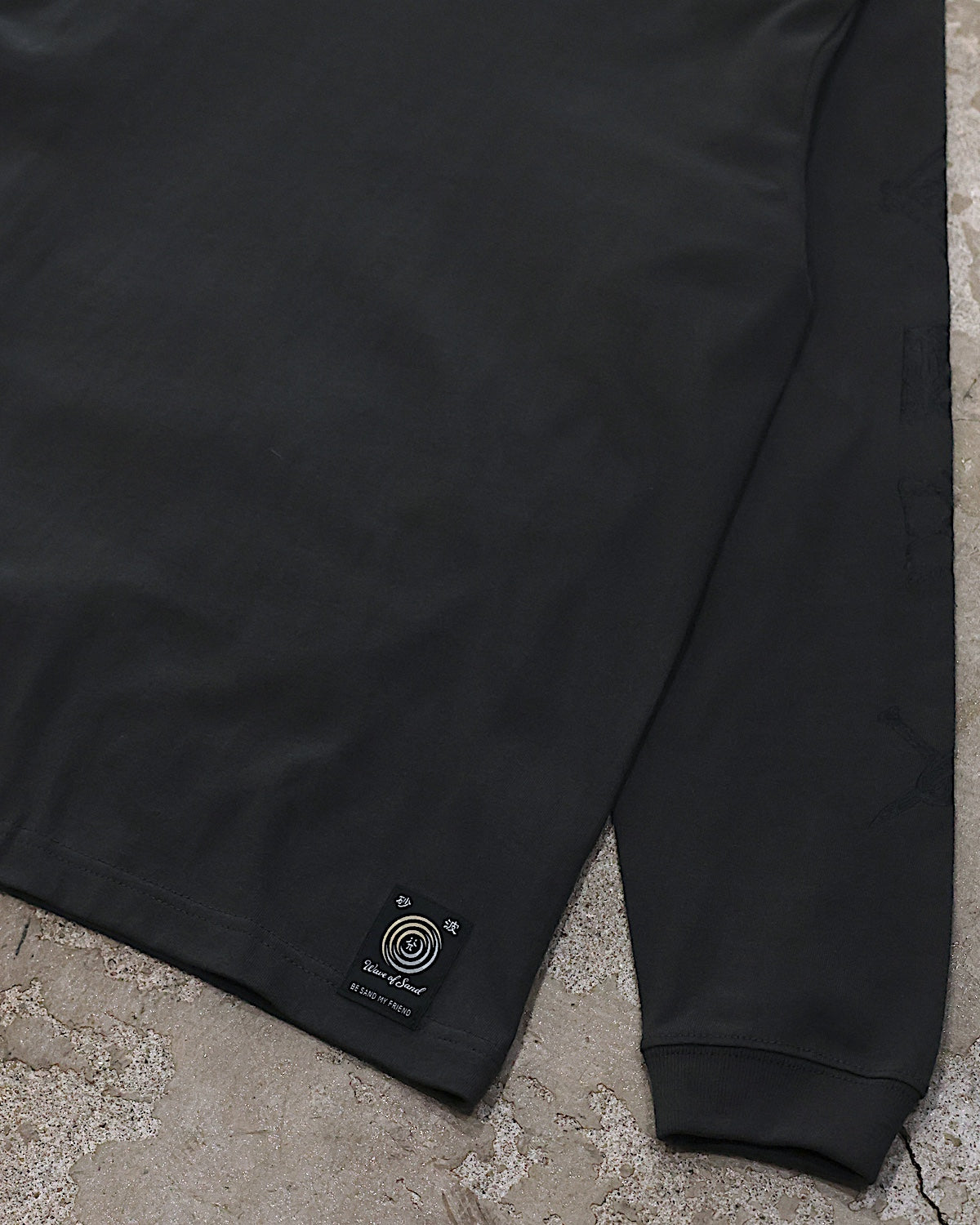Wave of Sand / CL Print LS Tee