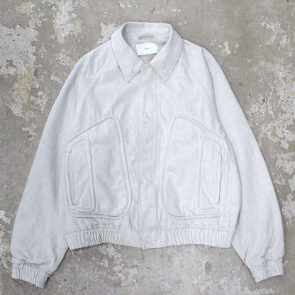 SUGARHILL / PIPING DENIM BOMBER JACKET