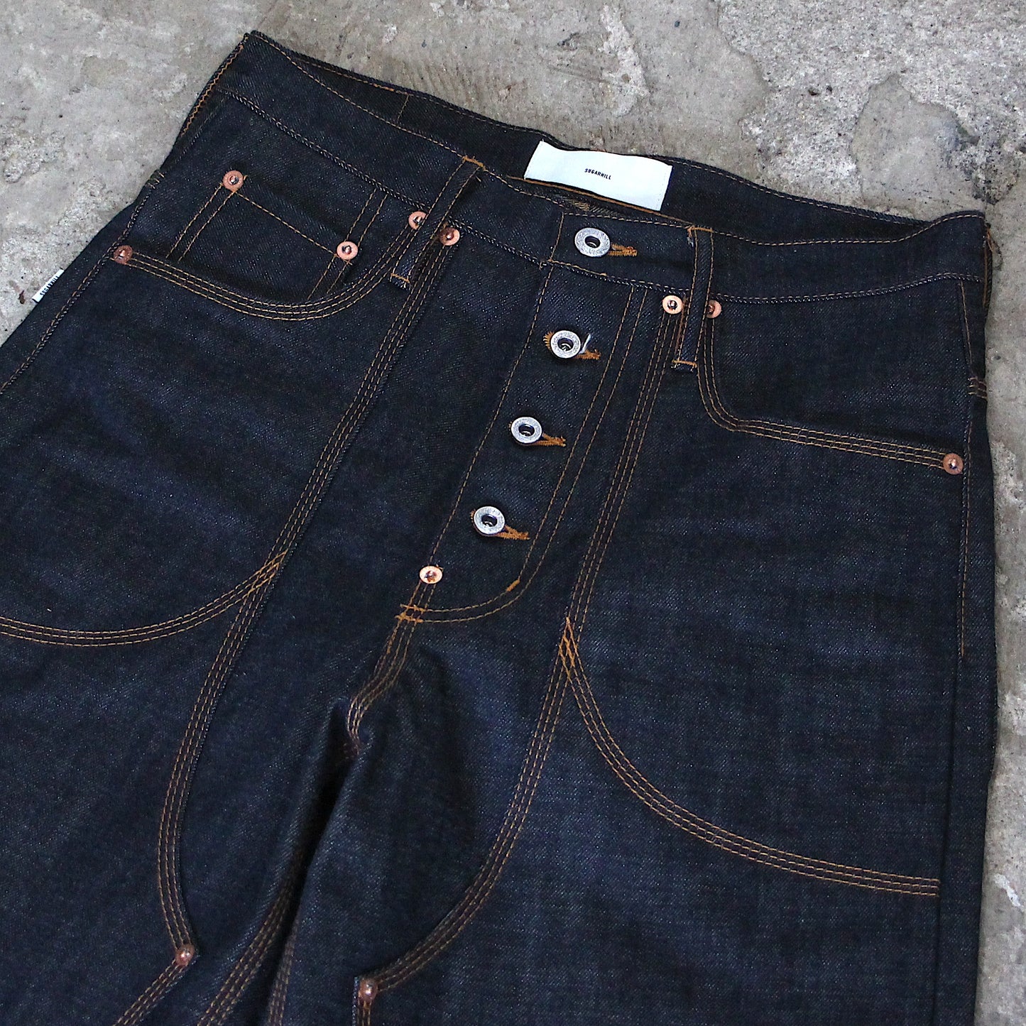 SUGARHILL / CLASSIC DOUBLE KNEE DENIM PANTS