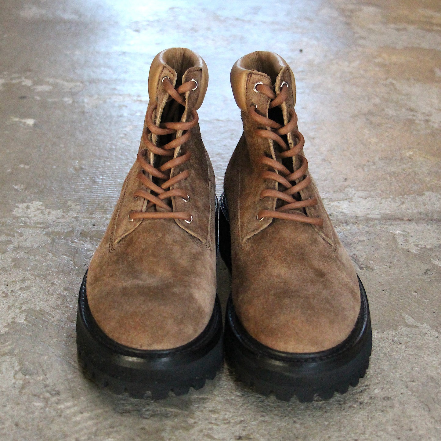 A LEATHER × KIDS LOVE GAITE / HIKING BOOTS