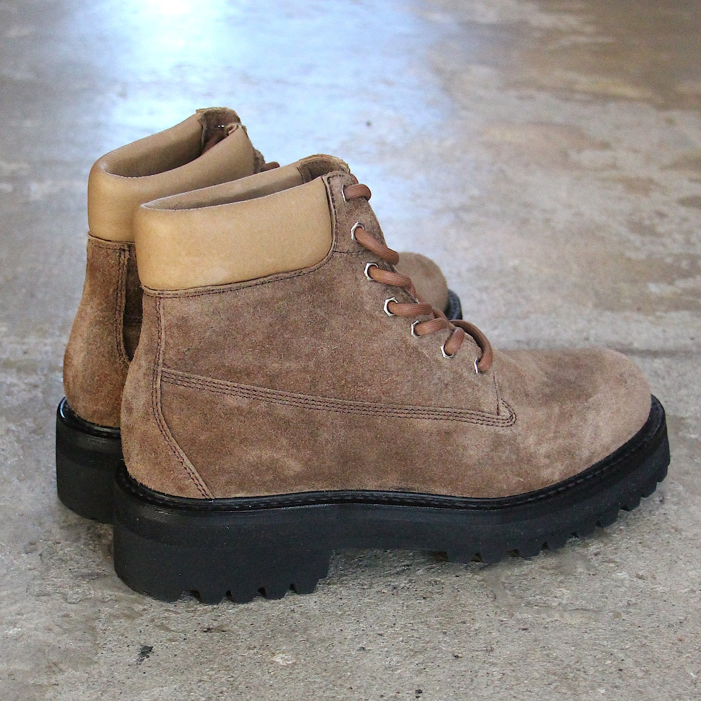 A LEATHER × KIDS LOVE GAITE / HIKING BOOTS