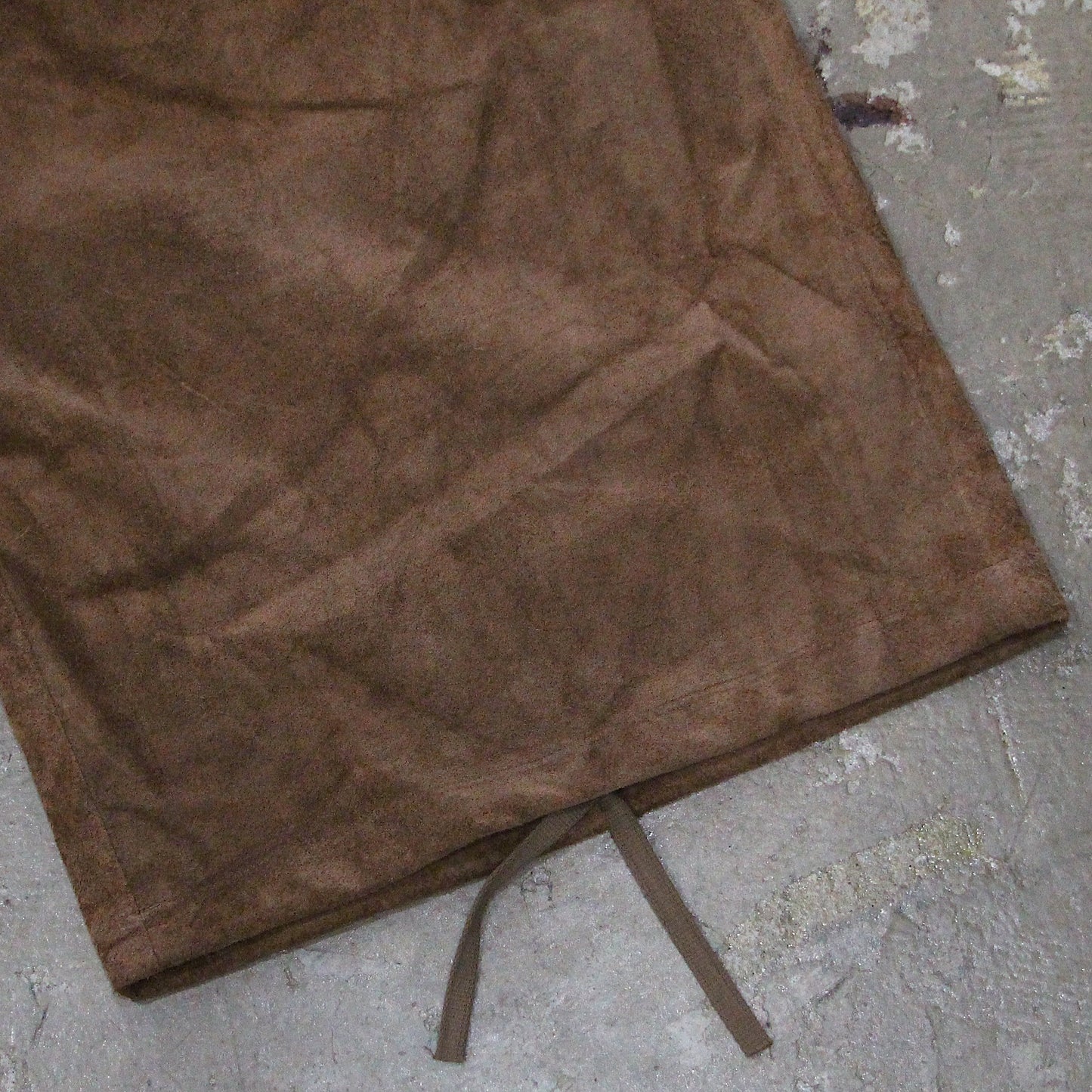 A LEATHER / FIELD TROUSERS