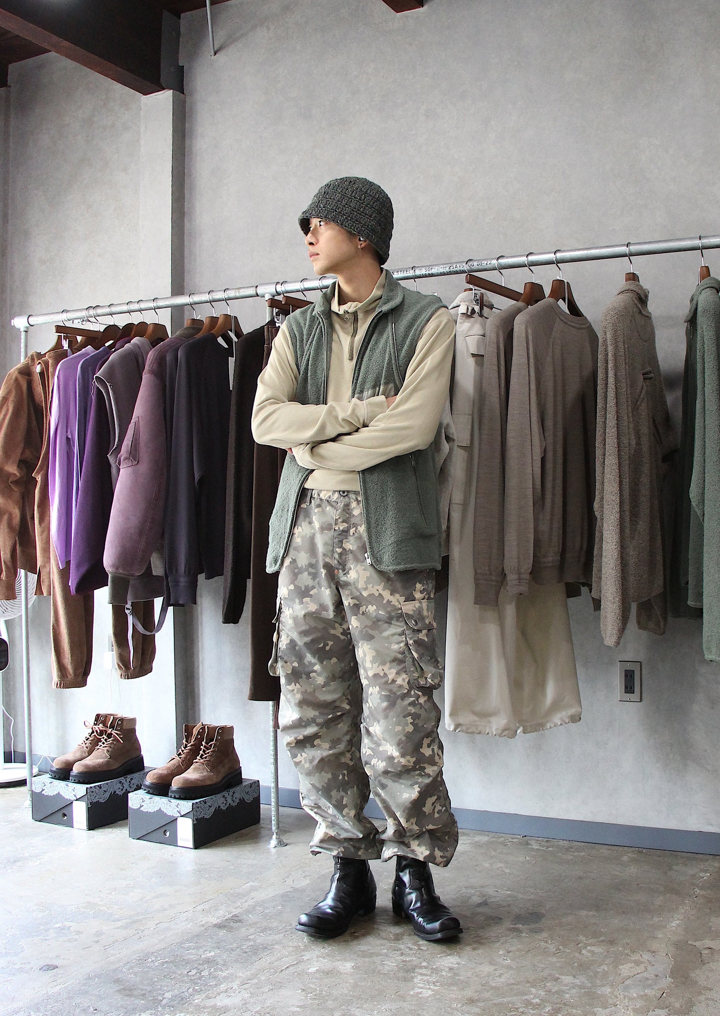 SUGARHILL / BOA ZIP JACKET