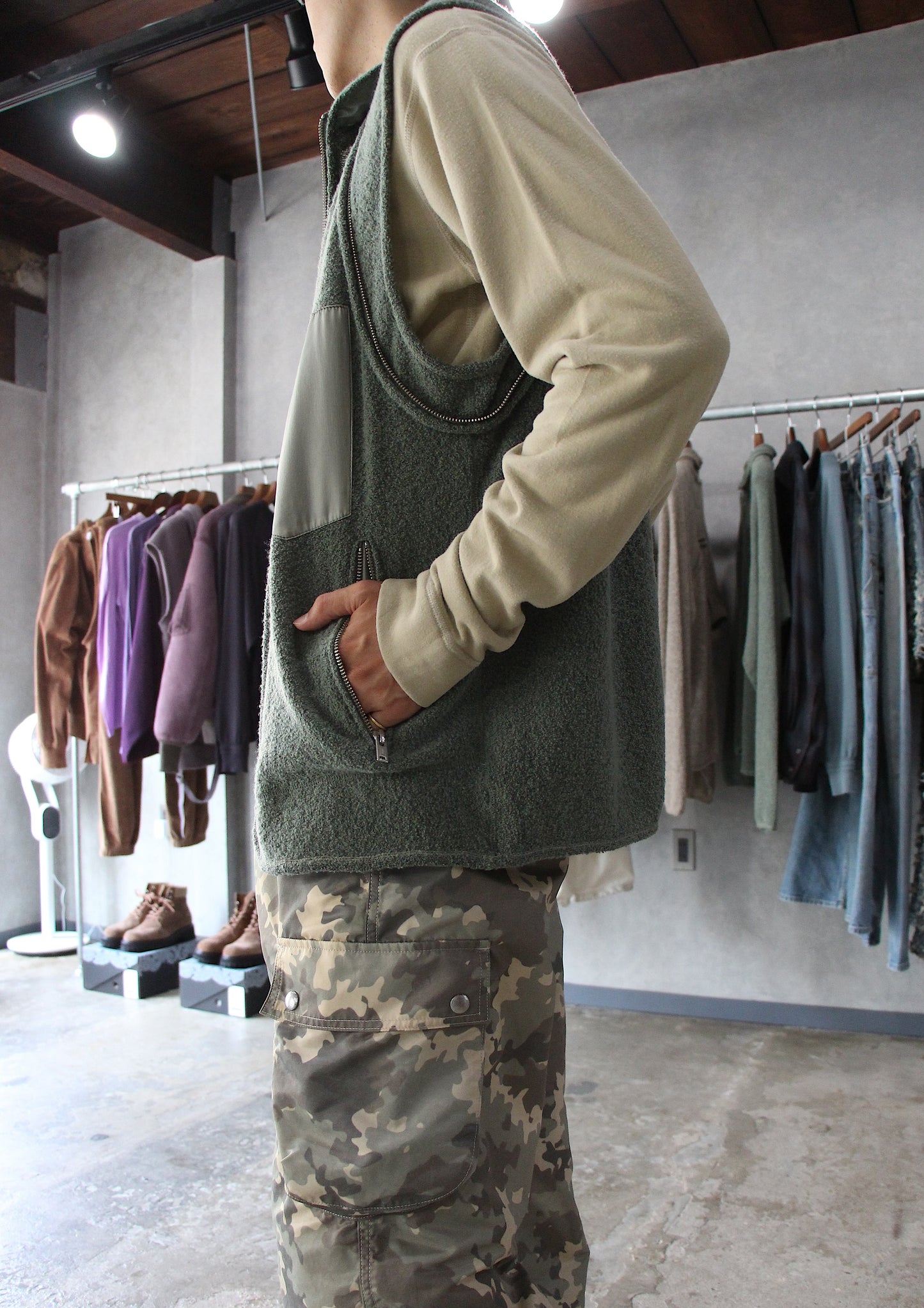 SUGARHILL / BOA ZIP JACKET