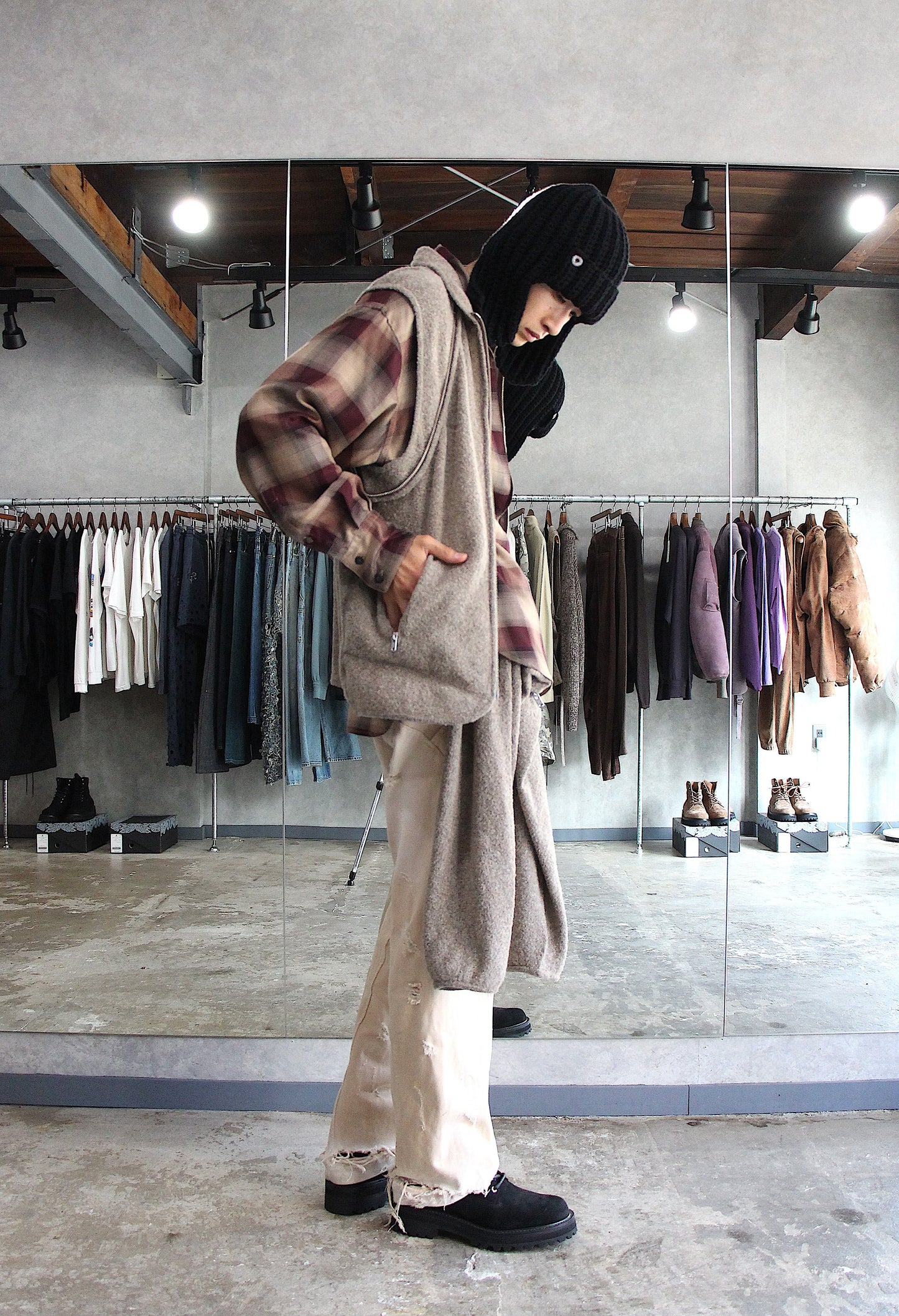 SUGARHILL / PLAID SKIPPER SHIRTS