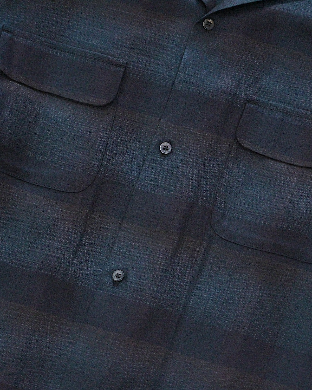 SUGARHILL / PLAID OPEN COLLAR SHIRT