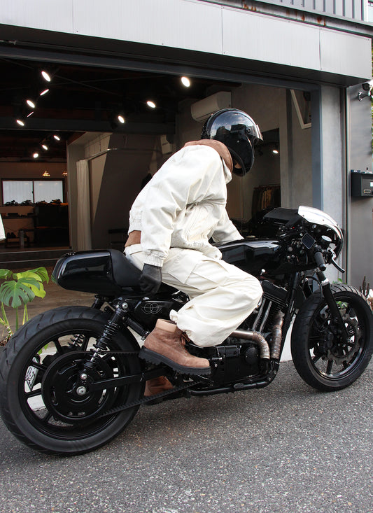 A LEATHER × KIDS LOVE GAITE / HIKING BOOTS