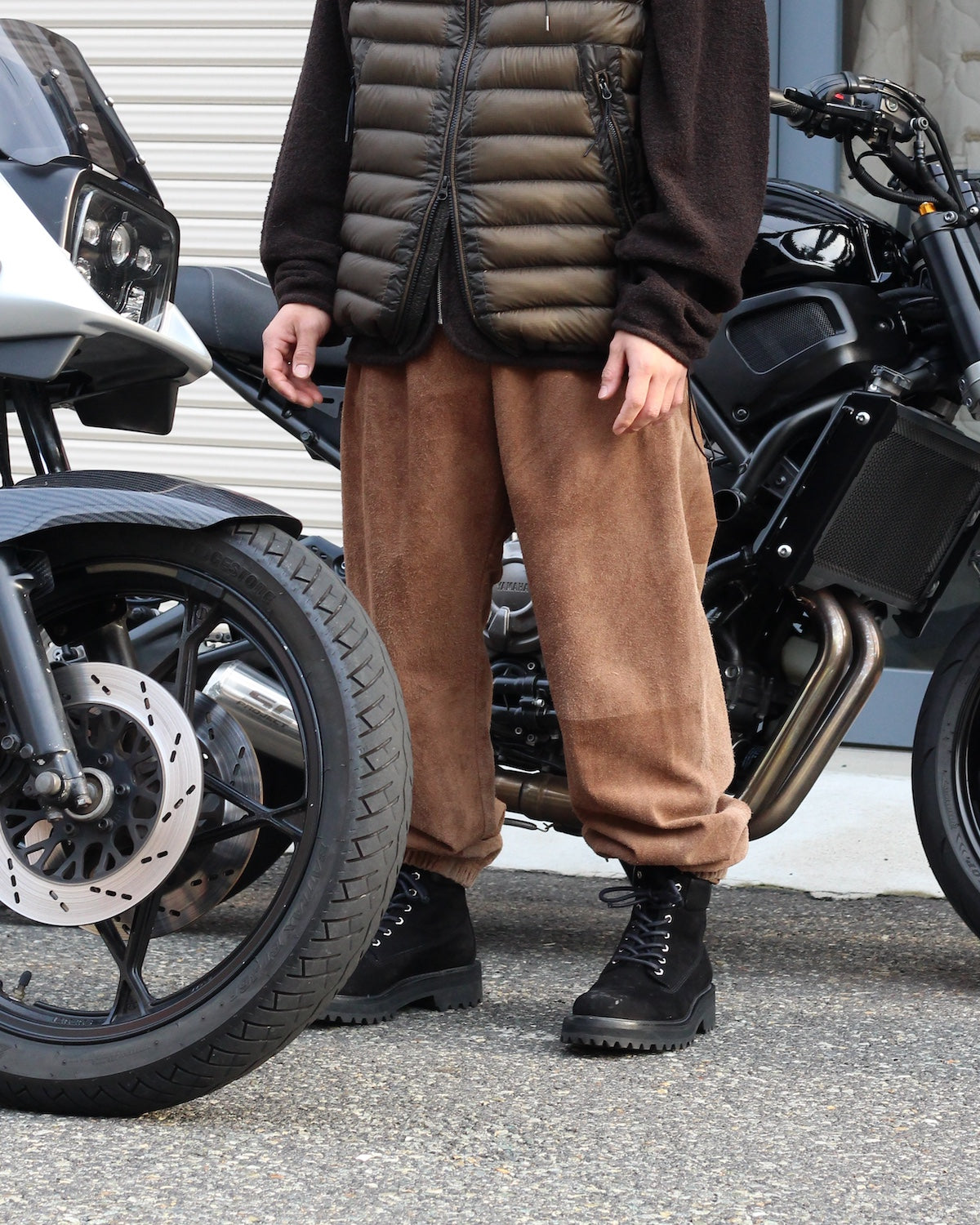 A LEATHER / Sweat Pants