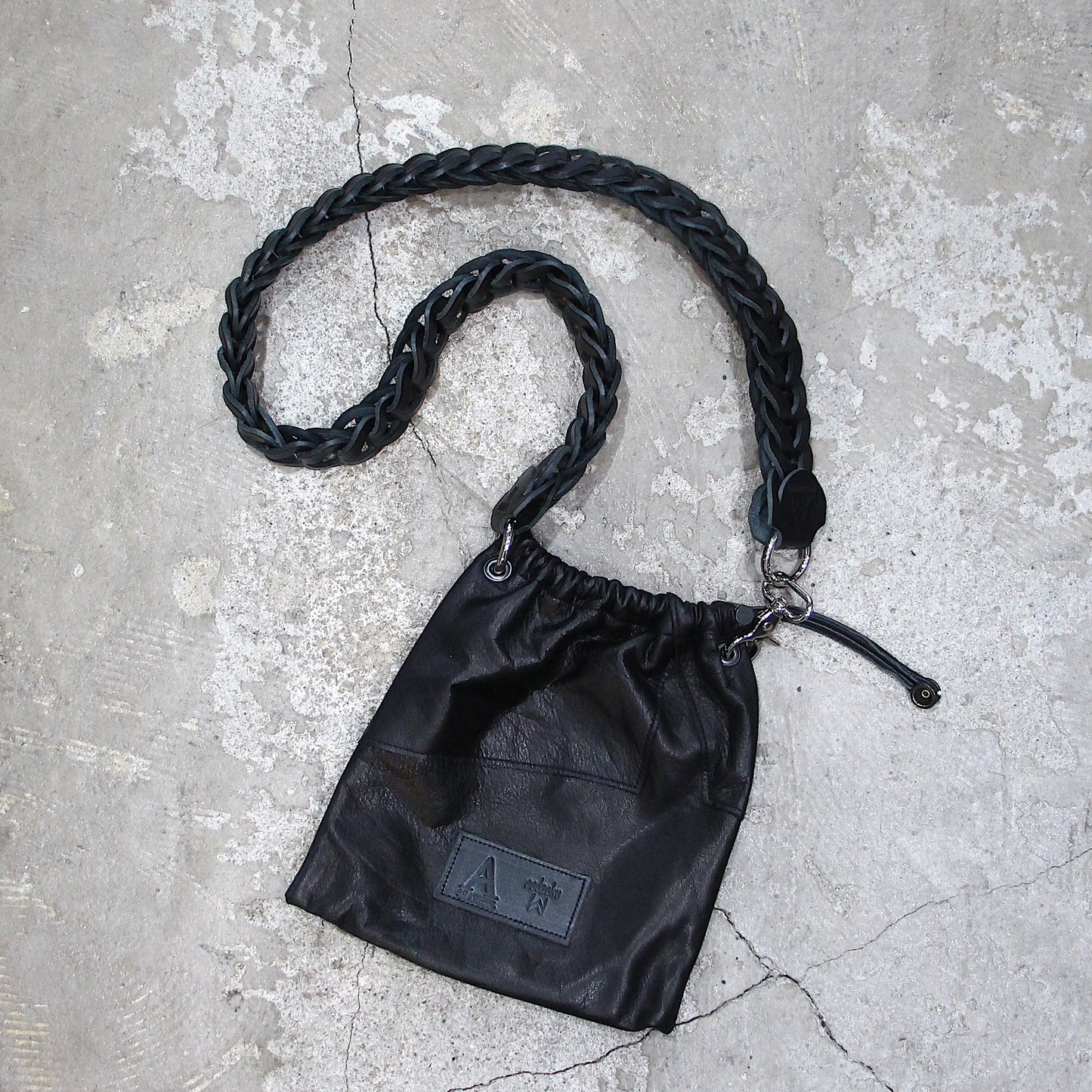 A LEATHER × NOZOKU / Exclusive Short Loop "st△△△ck"