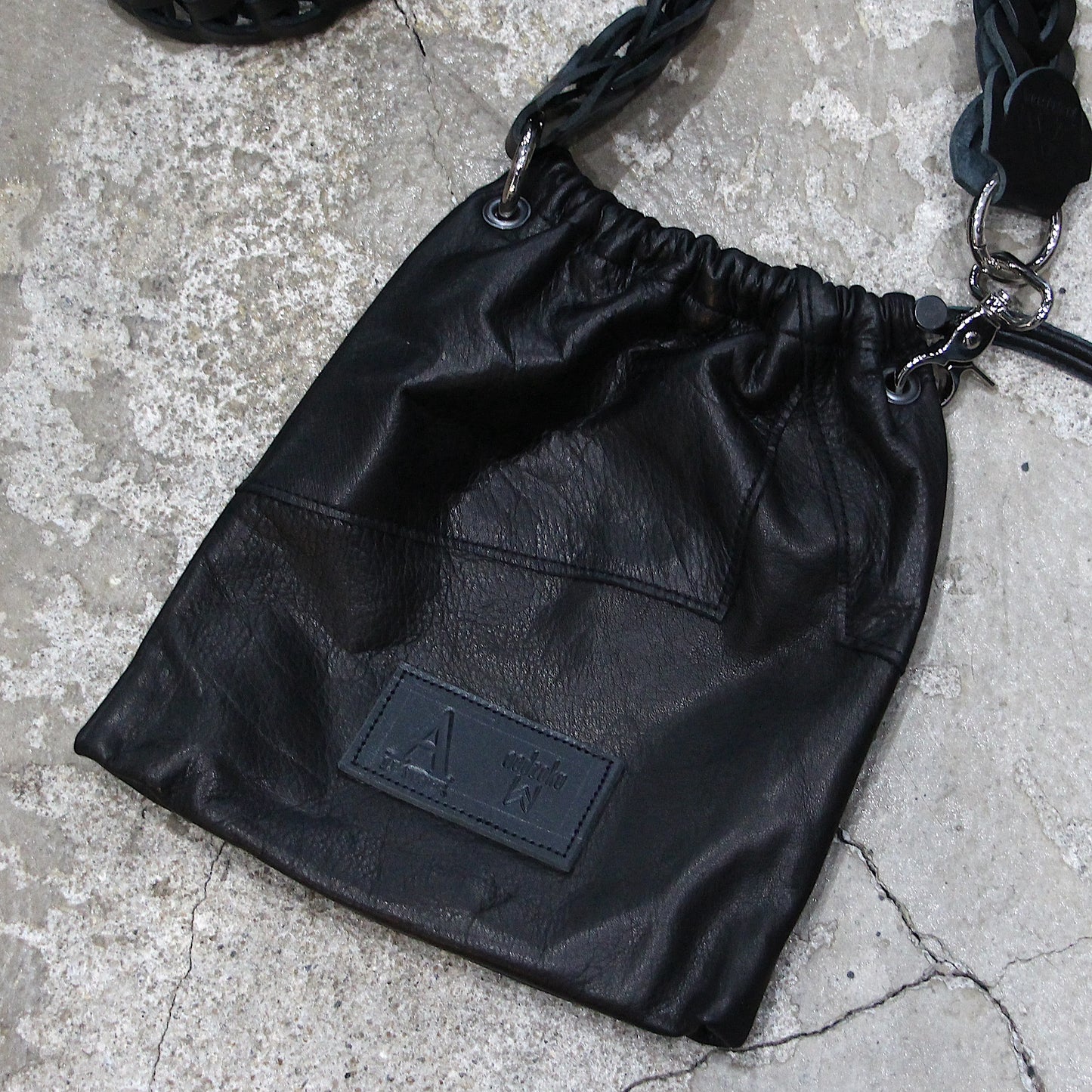 A LEATHER × NOZOKU / Exclusive Short Loop "st△△△ck"