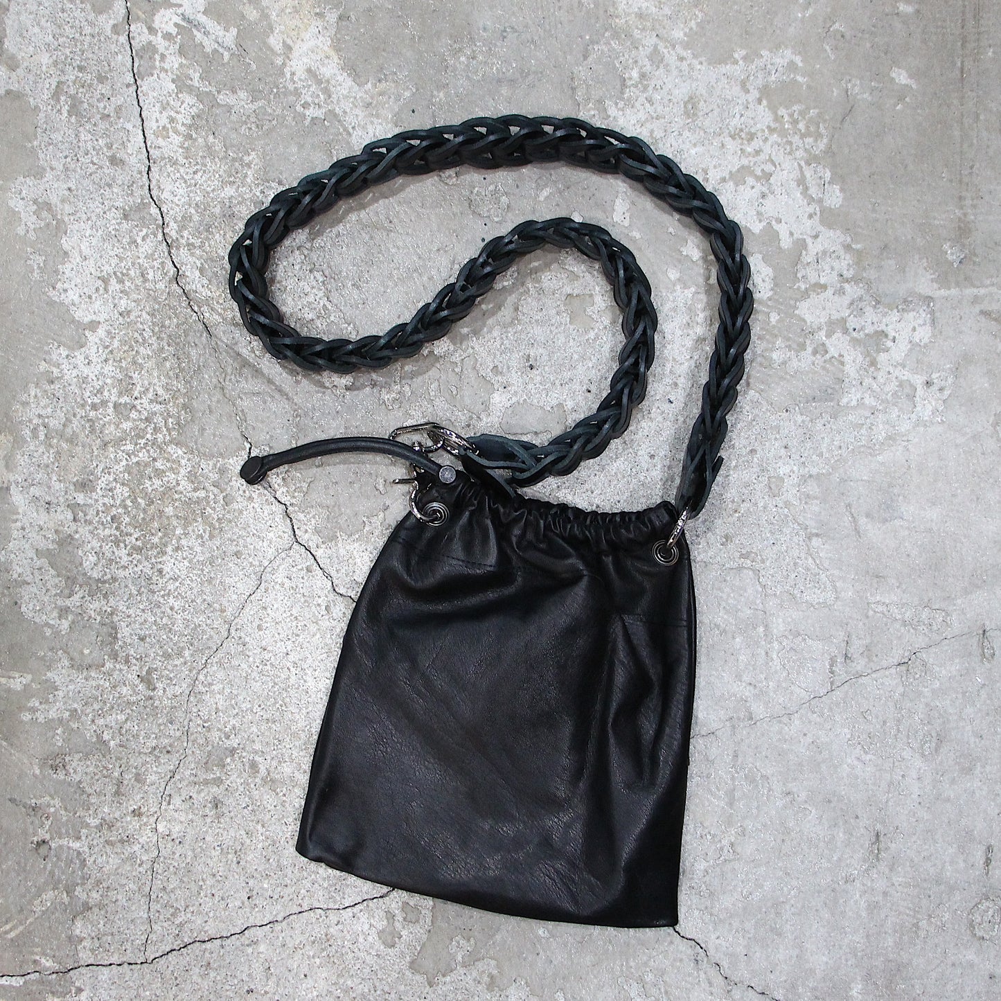 A LEATHER × NOZOKU / Exclusive Short Loop "st△△△ck"