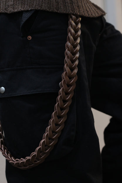 A LEATHER × NOZOKU / Exclusive Short Loop "st△△△ck"