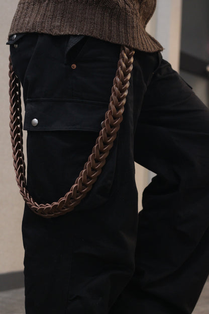 A LEATHER × NOZOKU / Exclusive Short Loop "st△△△ck"