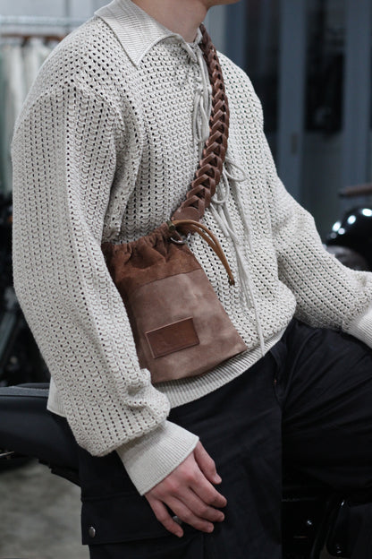 A LEATHER × NOZOKU / Exclusive Short Loop "st△△△ck"