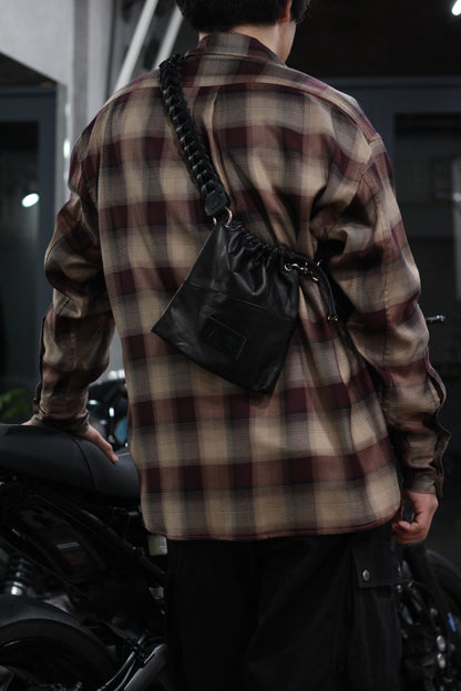 A LEATHER × NOZOKU / Exclusive Short Loop "st△△△ck"