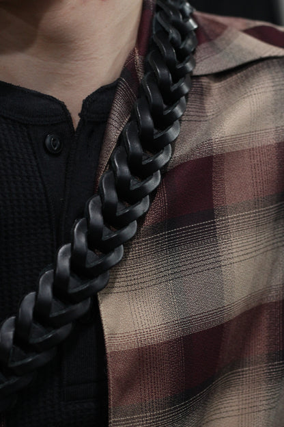 A LEATHER × NOZOKU / Exclusive Short Loop "st△△△ck"