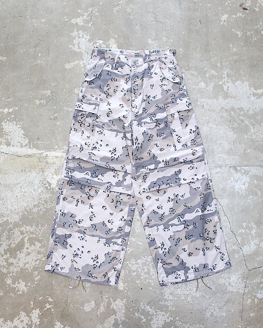 SUGARHILL / CHOCOCHIP CAMO CARGO PANTS