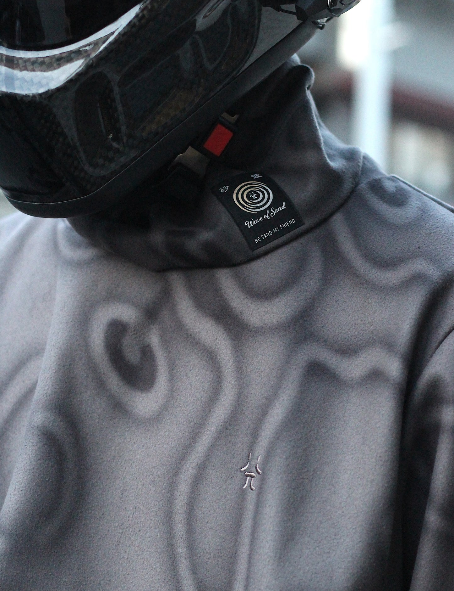 Wave of Sand / FLEECE Crew Neck Sweat Top