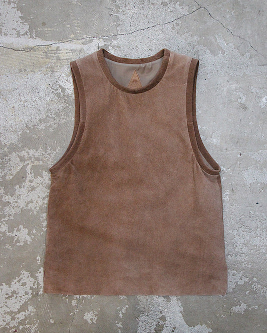 A LEATHER / BASKETBALL TANK