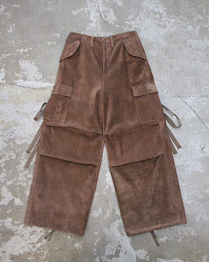 A LEATHER / FIELD TROUSERS