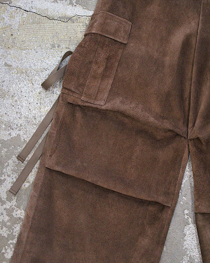 A LEATHER / FIELD TROUSERS