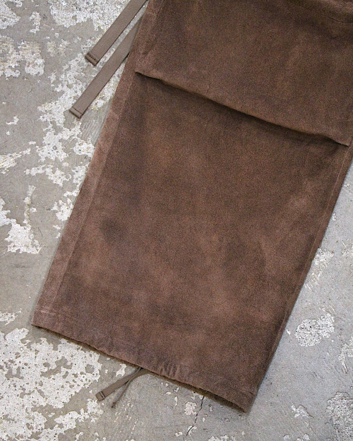 A LEATHER / FIELD TROUSERS