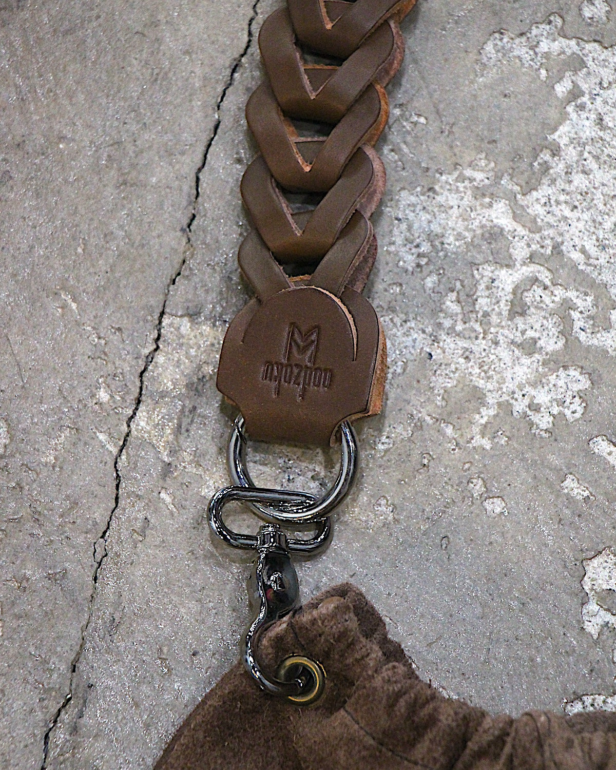 A LEATHER × NOZOKU / Exclusive Short Loop "st△△△ck"