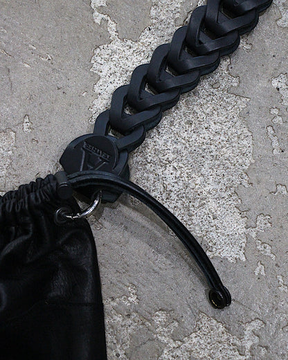 A LEATHER × NOZOKU / Exclusive Short Loop "st△△△ck"