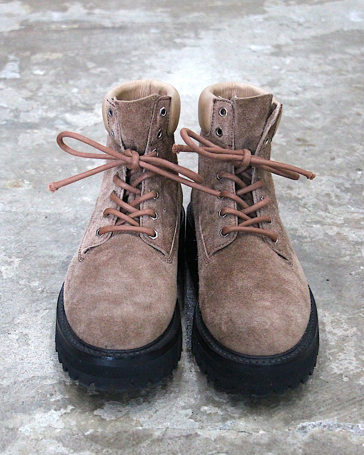 A LEATHER × KIDS LOVE GAITE / HIKING BOOTS
