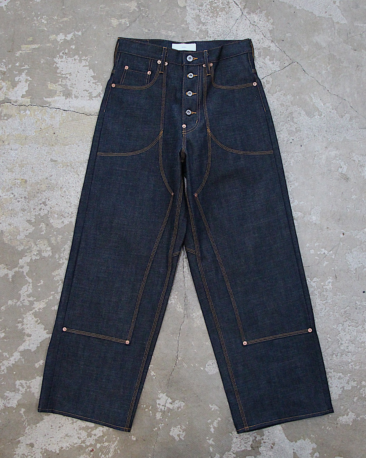 SUGARHILL / CLASSIC DOUBLE KNEE DENIM PANTS