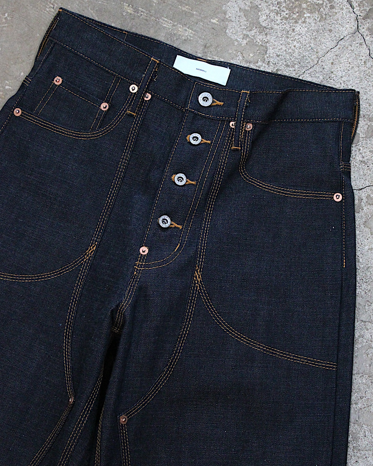 SUGARHILL / CLASSIC DOUBLE KNEE DENIM PANTS