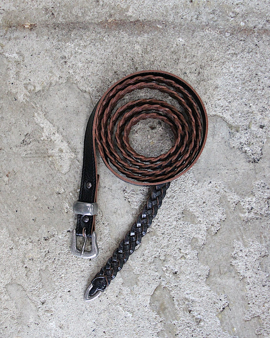 SUGARHILL / DOTTED WESTERN BUCKLE LACE-UP BELT