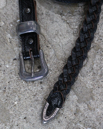 SUGARHILL / DOTTED WESTERN BUCKLE LACE-UP BELT