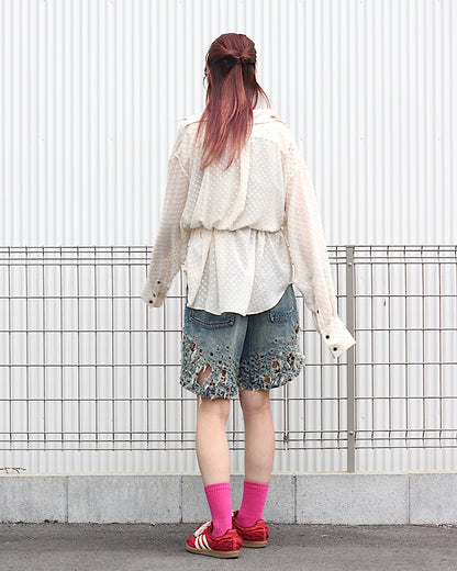 SUGARHILL / TWINKLE SHEER SKIPPER SHIRT